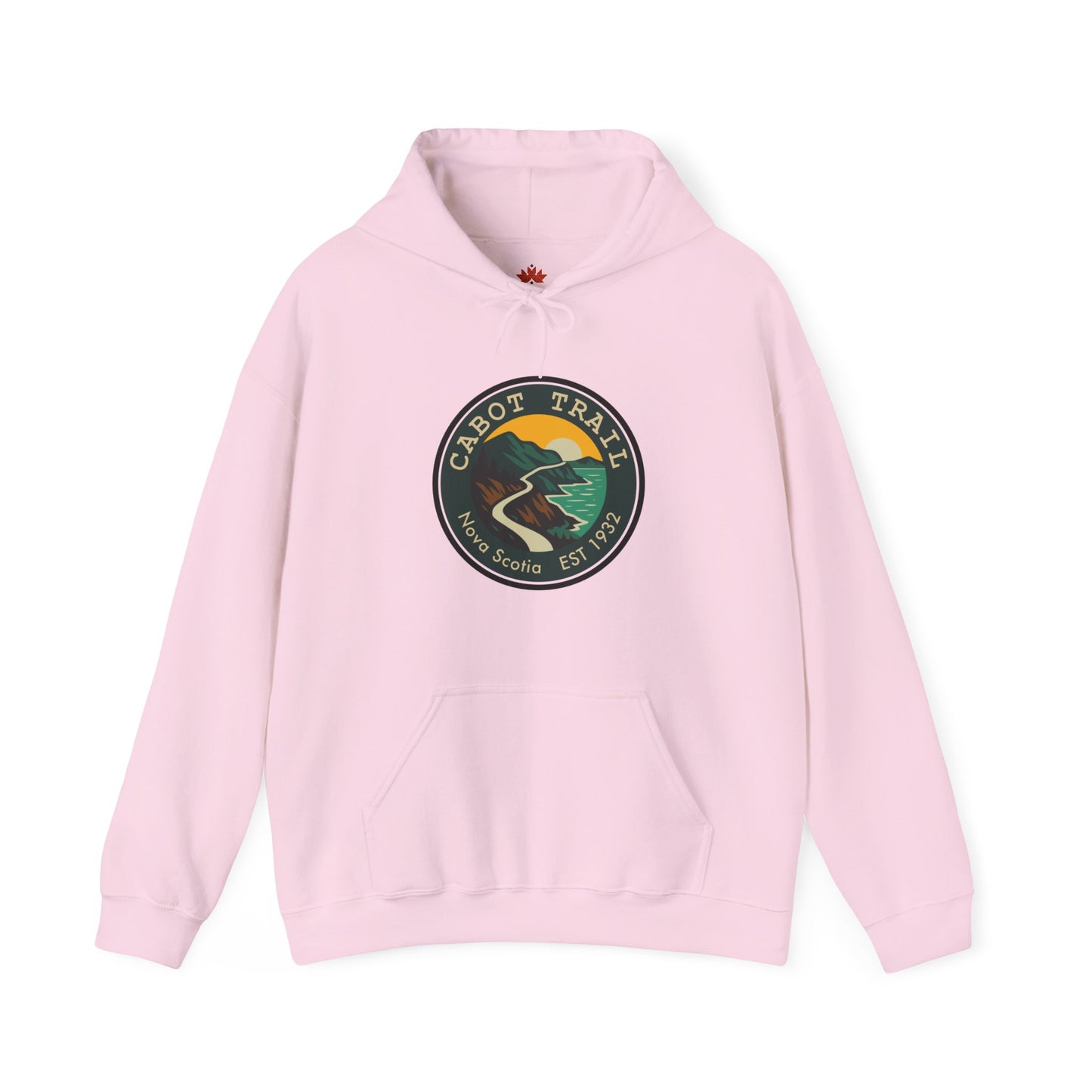 Cabot Trail - Nova Scotia - Canadian Emblem Hoodie