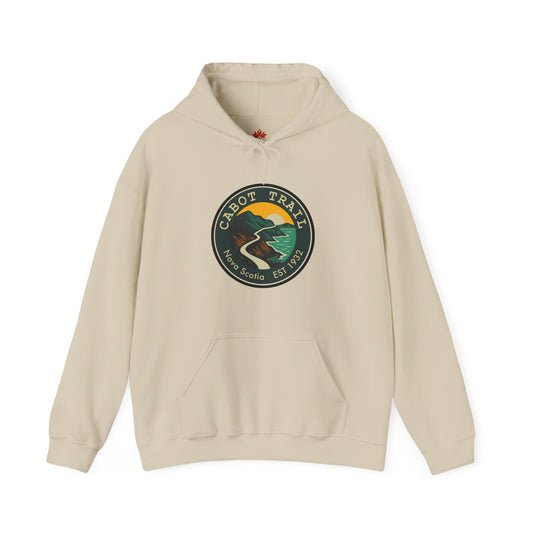 Cabot Trail - Nova Scotia - Canadian Emblem Hoodie