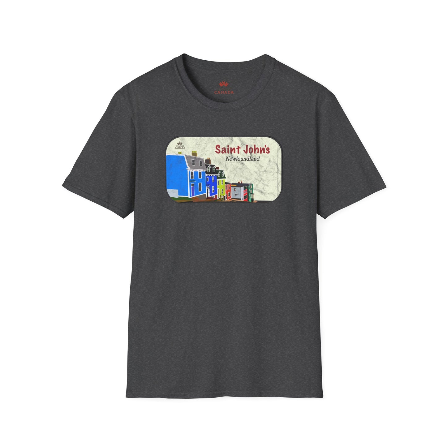 Jellybean Row St. John’s Newfoundland - Canadian Landmark Tee