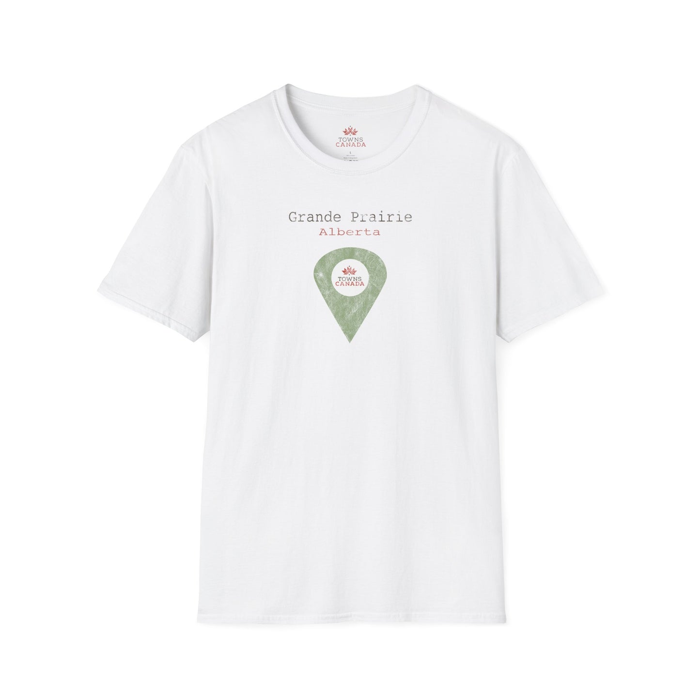 Grande Prairie Alberta Marker Tee – Wear Your Canadian Roots with Pride