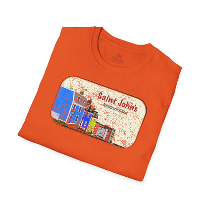 Jellybean Row St. John’s Newfoundland - Canadian Landmark Tee