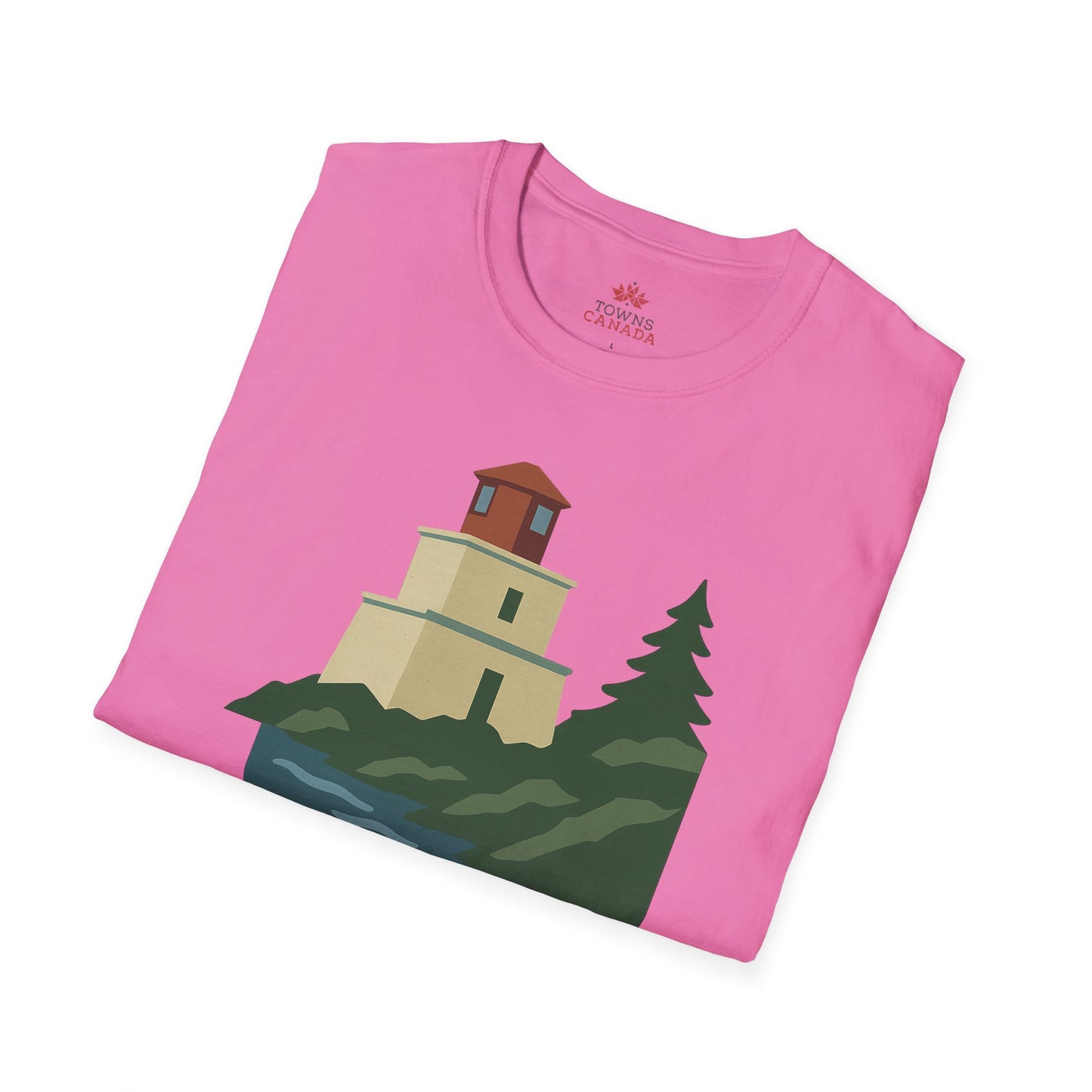 Amphitrite Lighthouse Ucluelet - Canadian Landmark Tee