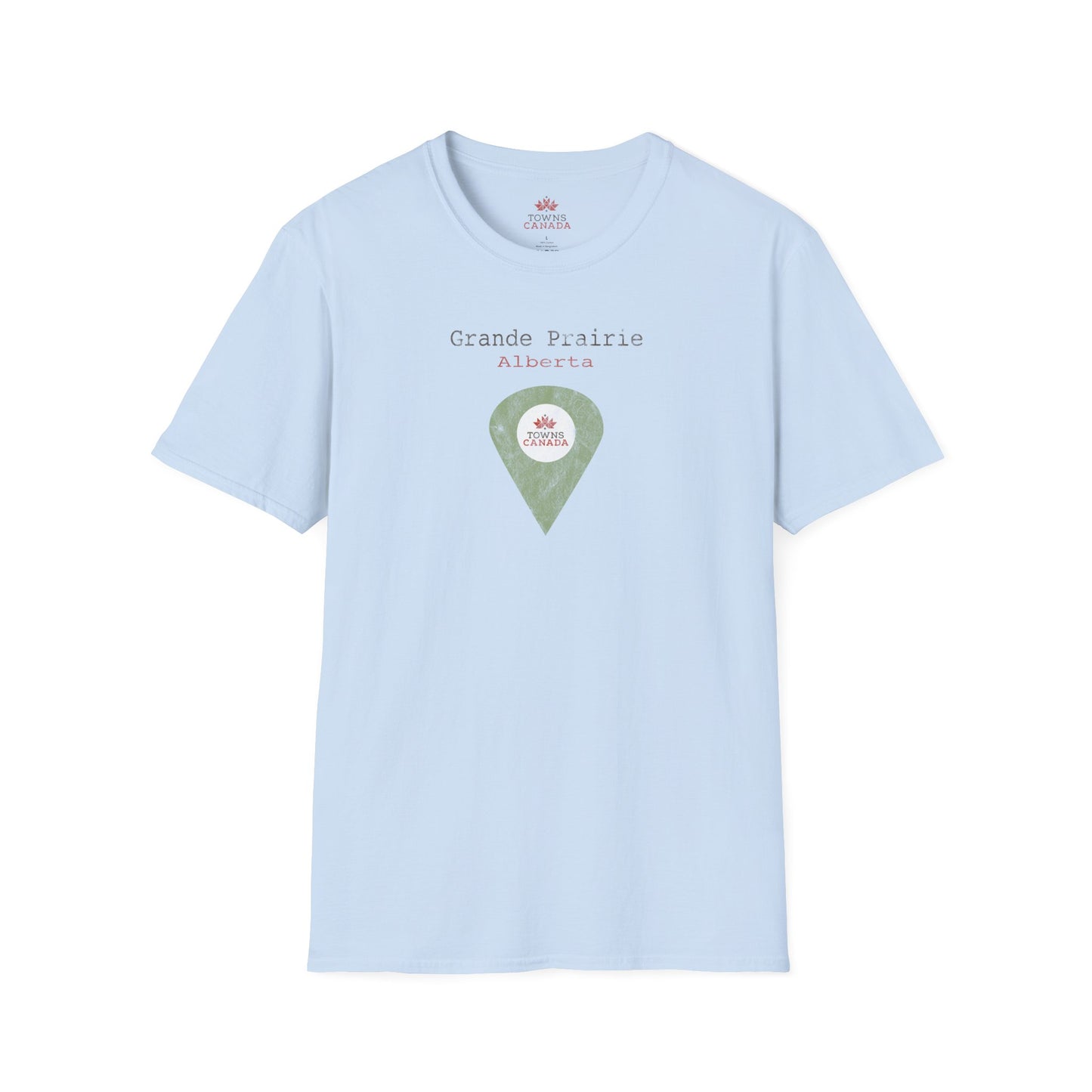 Grande Prairie Alberta Marker Tee – Wear Your Canadian Roots with Pride