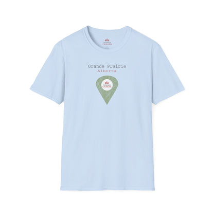 Grande Prairie Alberta Marker Tee – Wear Your Canadian Roots with Pride