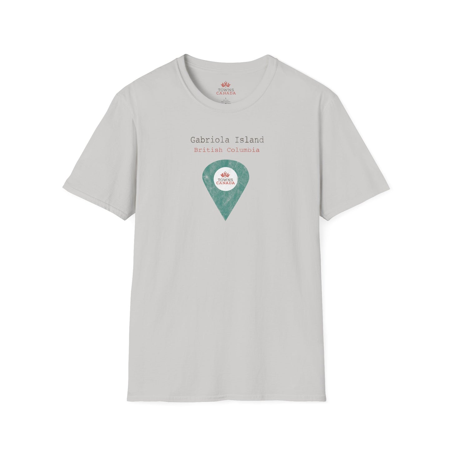 Gabriola Island British Columbia Marker Tee – Wear Your Canadian Roots with Pride