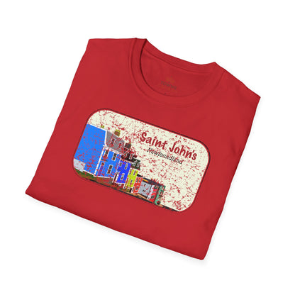 Jellybean Row St. John’s Newfoundland - Canadian Landmark Tee