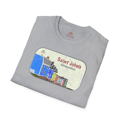 Jellybean Row St. John’s Newfoundland - Canadian Landmark Tee