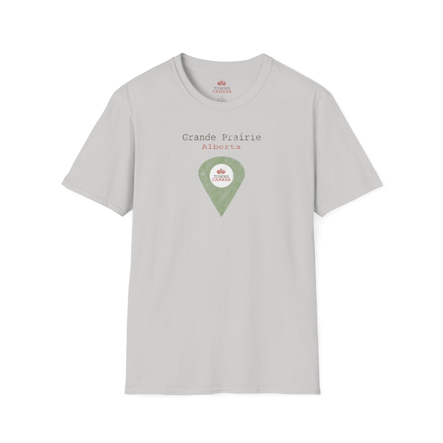 Grande Prairie Alberta Marker Tee – Wear Your Canadian Roots with Pride