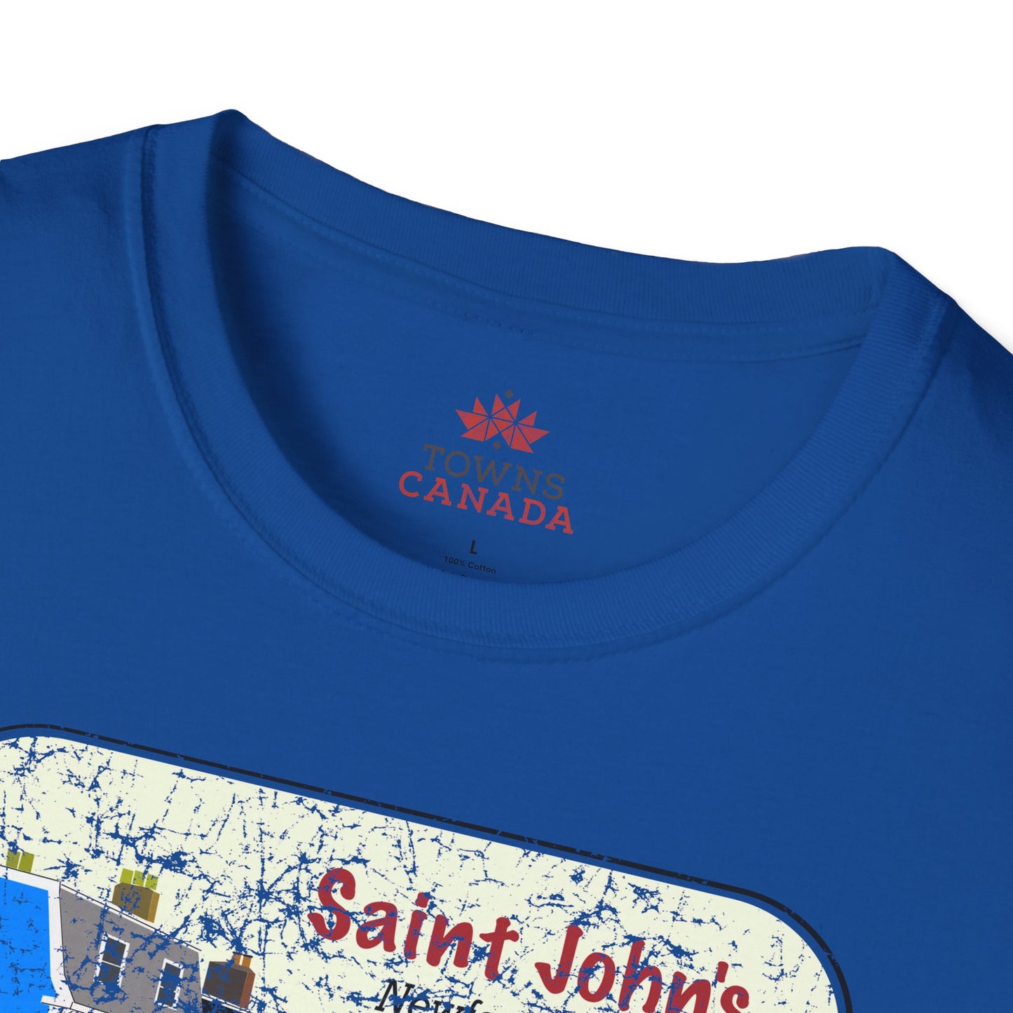 Jellybean Row St. John’s Newfoundland - Canadian Landmark Tee