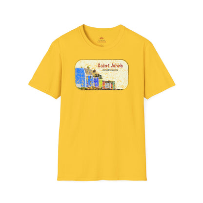 Jellybean Row St. John’s Newfoundland - Canadian Landmark Tee