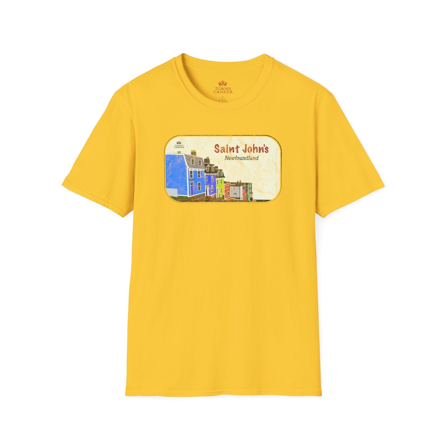 Jellybean Row St. John’s Newfoundland - Canadian Landmark Tee