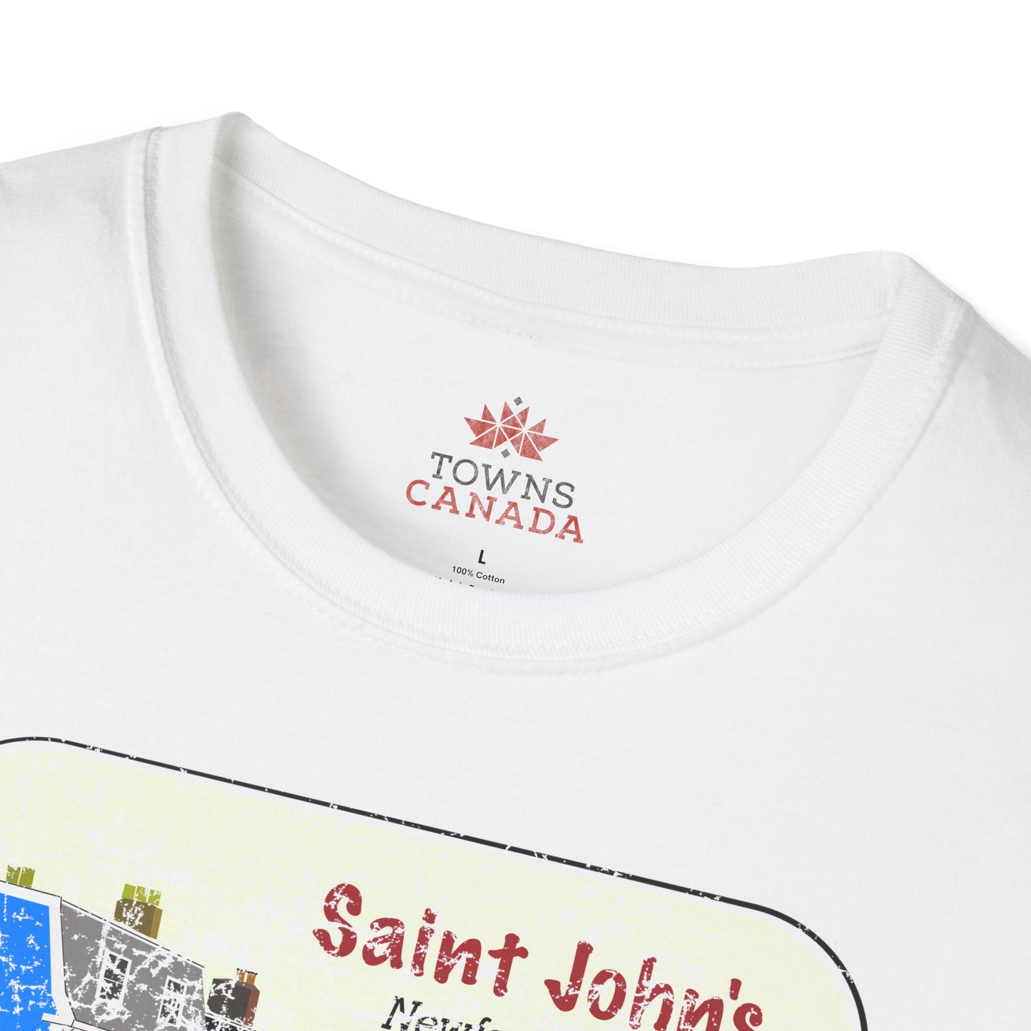 Jellybean Row St. John’s Newfoundland - Canadian Landmark Tee