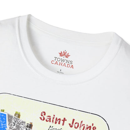Jellybean Row St. John’s Newfoundland - Canadian Landmark Tee