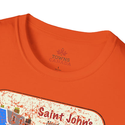 Jellybean Row St. John’s Newfoundland - Canadian Landmark Tee