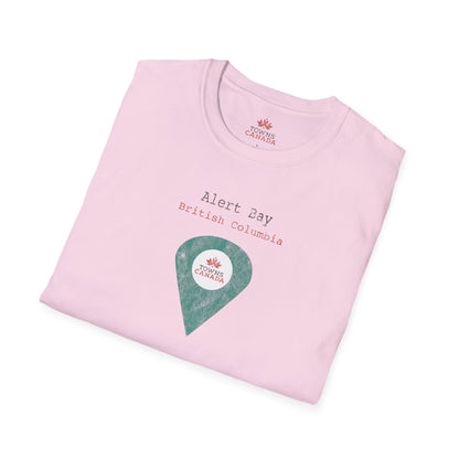 Alert Bay, British Columbia Marker Tee – Wear Your Canadian Roots with Pride