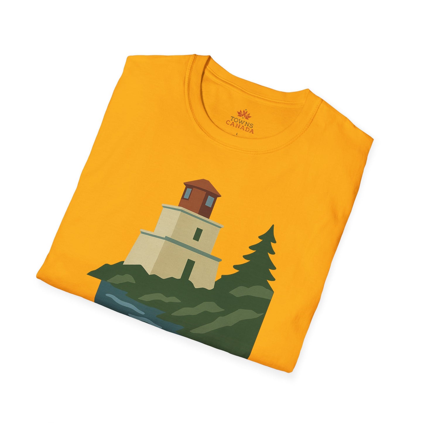 Amphitrite Lighthouse Ucluelet - Canadian Landmark Tee