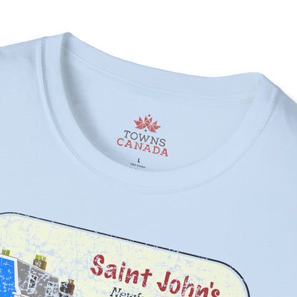 Jellybean Row St. John’s Newfoundland - Canadian Landmark Tee
