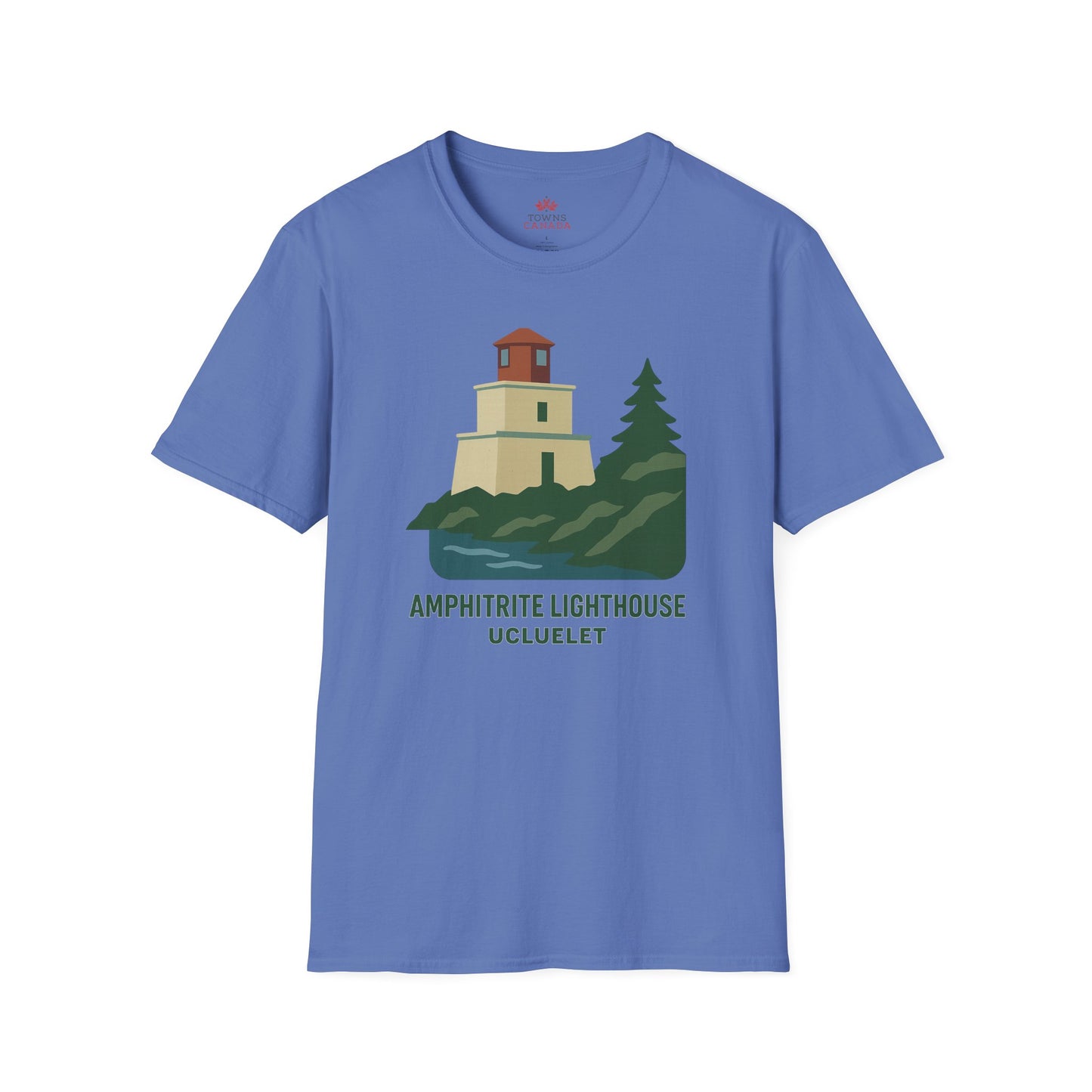 Amphitrite Lighthouse Ucluelet - Canadian Landmark Tee