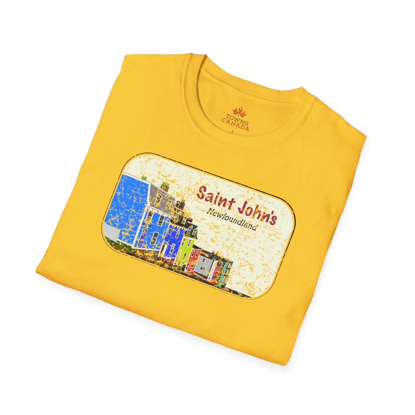 Jellybean Row St. John’s Newfoundland - Canadian Landmark Tee