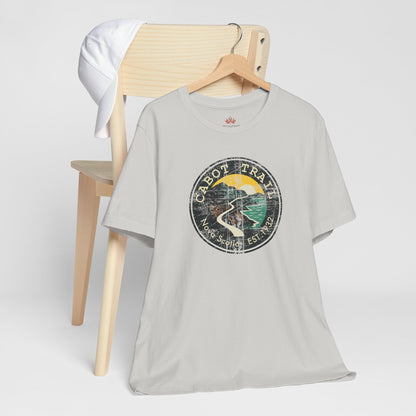 Cabot Trail - Nova Scotia - Vintage Emblem Tee