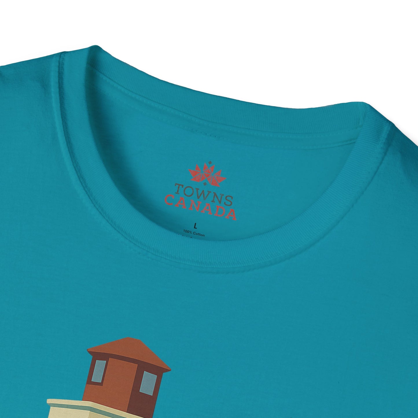Amphitrite Lighthouse Ucluelet - Canadian Landmark Tee