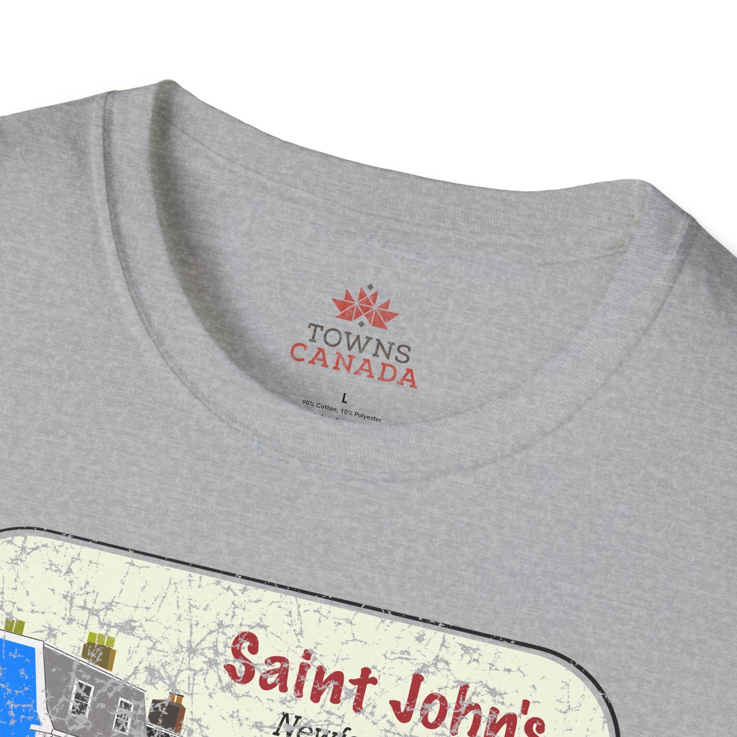 Jellybean Row St. John’s Newfoundland - Canadian Landmark Tee