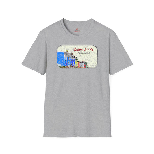 Jellybean Row St. John’s Newfoundland - Canadian Landmark Tee