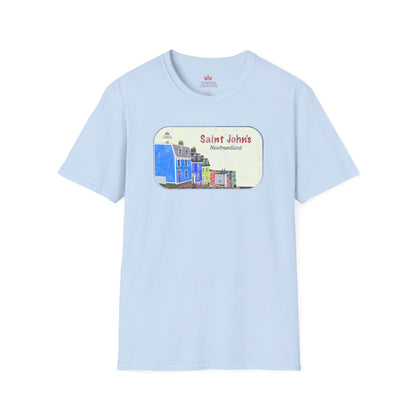 Jellybean Row St. John’s Newfoundland - Canadian Landmark Tee