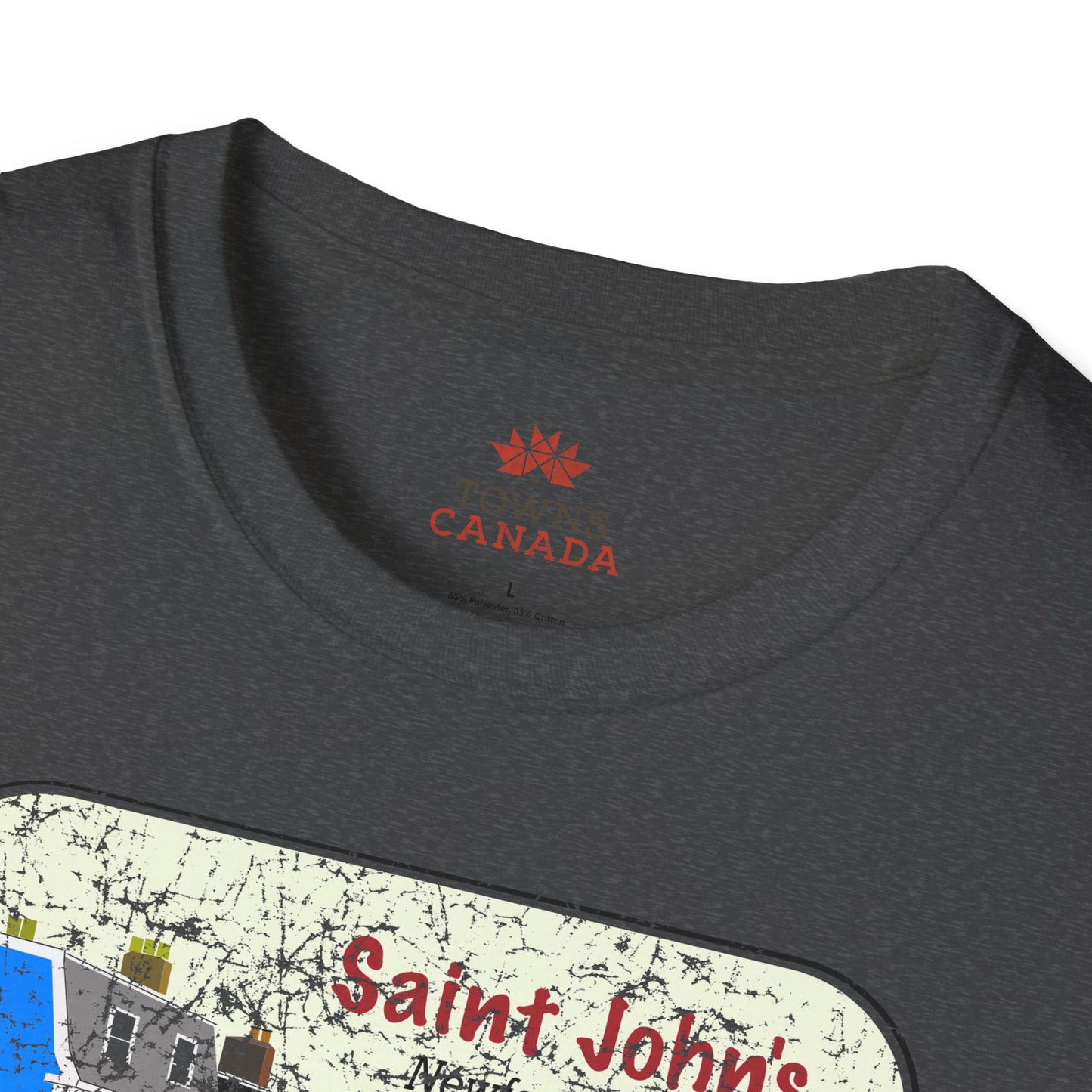Jellybean Row St. John’s Newfoundland - Canadian Landmark Tee