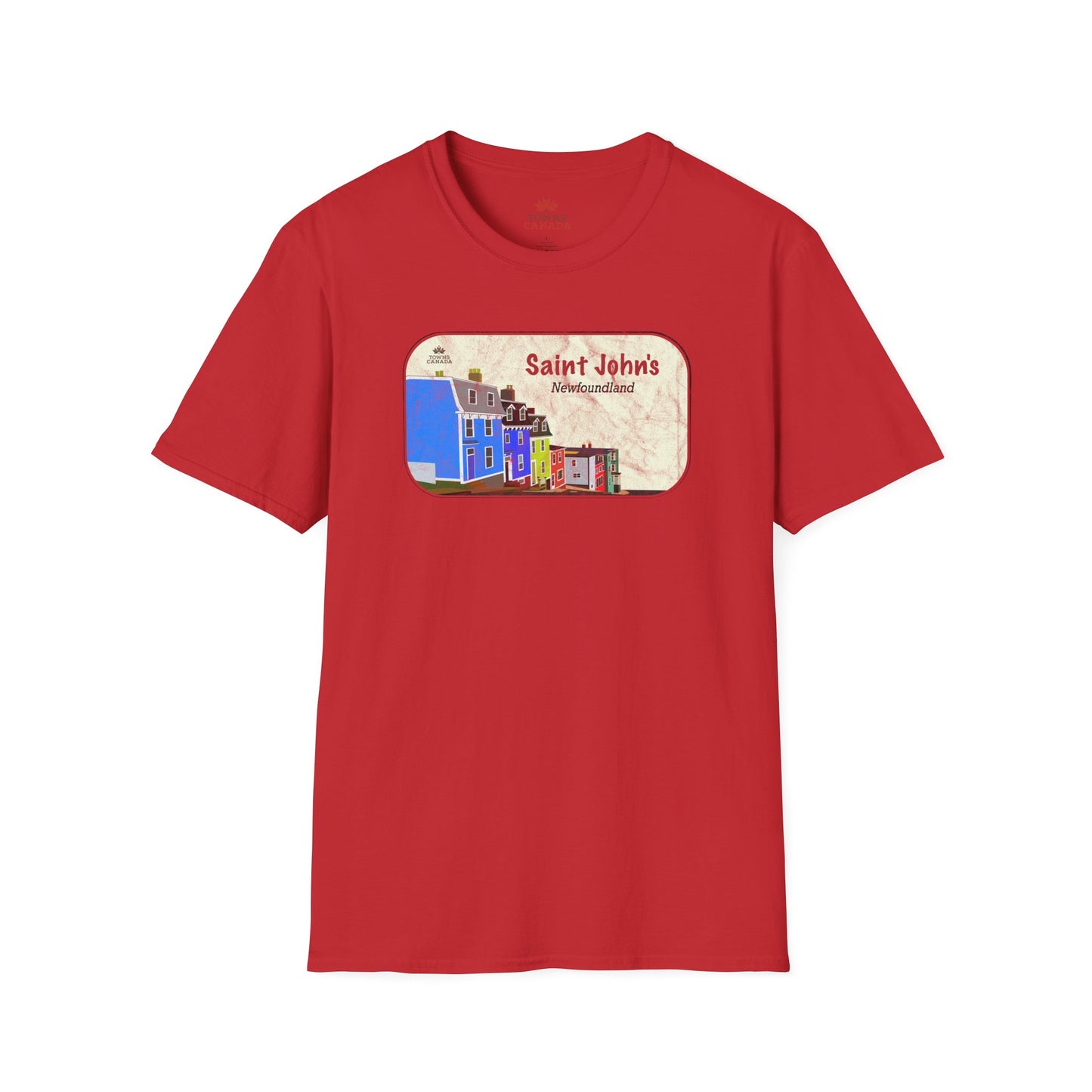Jellybean Row St. John’s Newfoundland - Canadian Landmark Tee