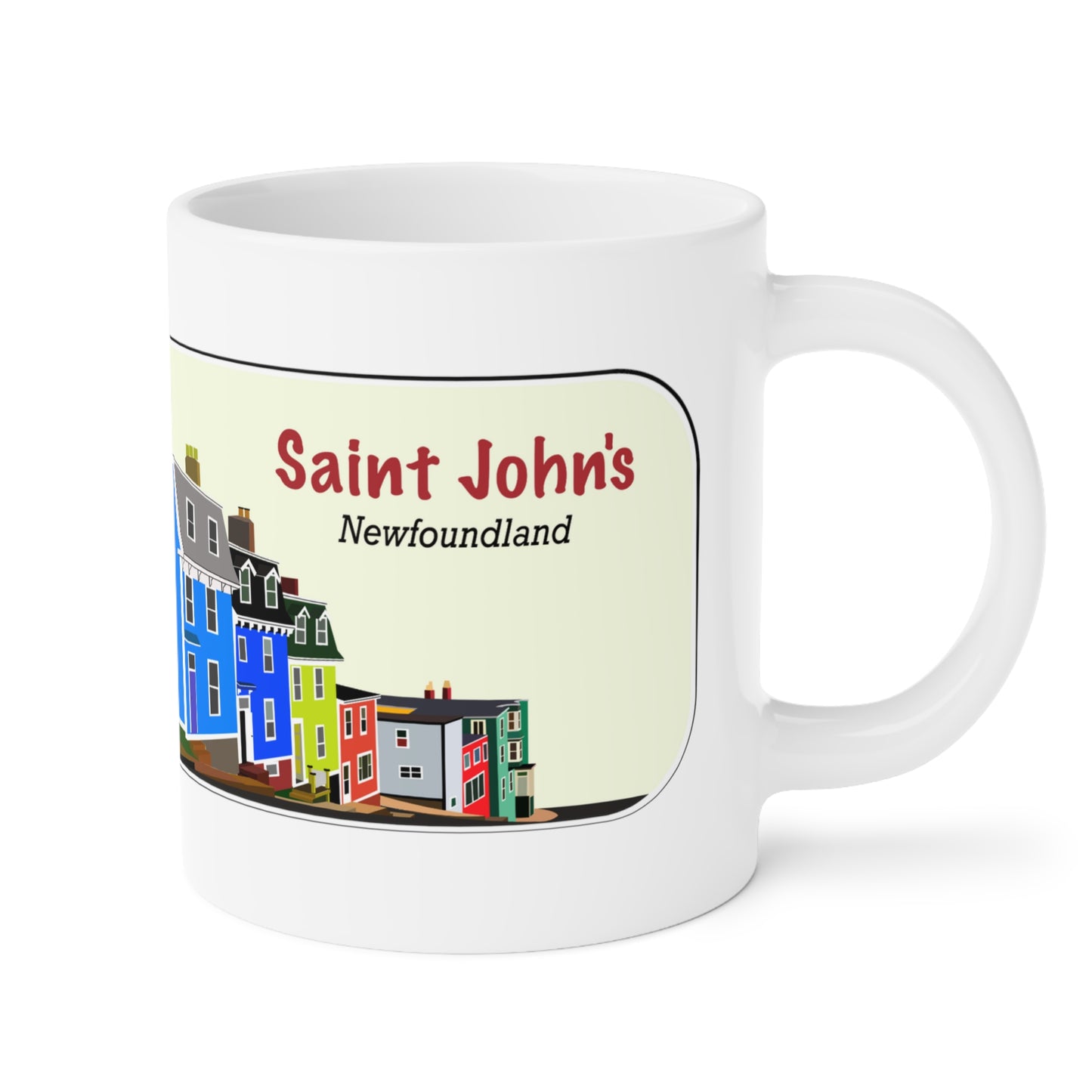 St. John's Newfoundland Ceramic Mug (11oz\15oz\20oz)