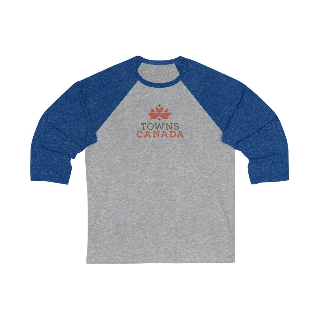 Grande Prairie Alberta Unisex Baseball Tee