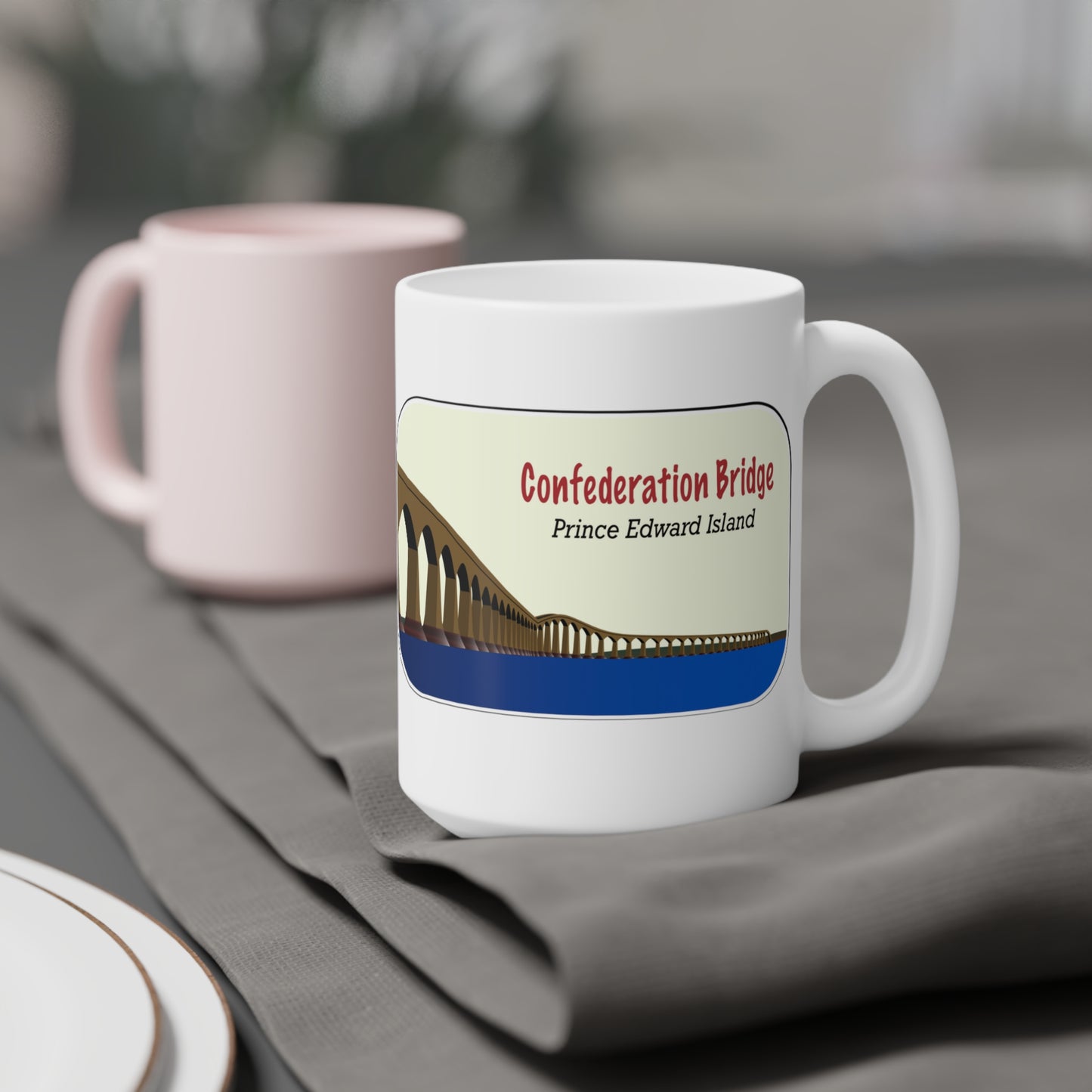 Confederation Bridge - P.E.I. Ceramic Mug (11oz\15oz\20oz)