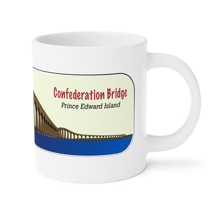 Confederation Bridge Coffee Mug – Celebrate PEI's Landmark with Every Sip