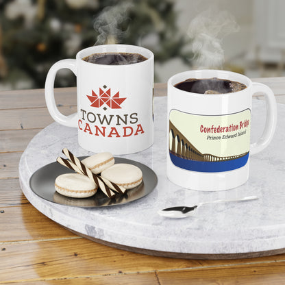 Confederation Bridge Coffee Mug – Celebrate PEI's Landmark with Every Sip