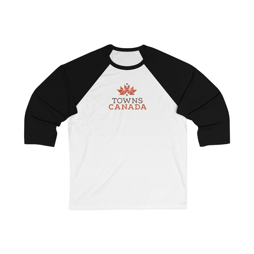 Grande Prairie Alberta Unisex Baseball Tee